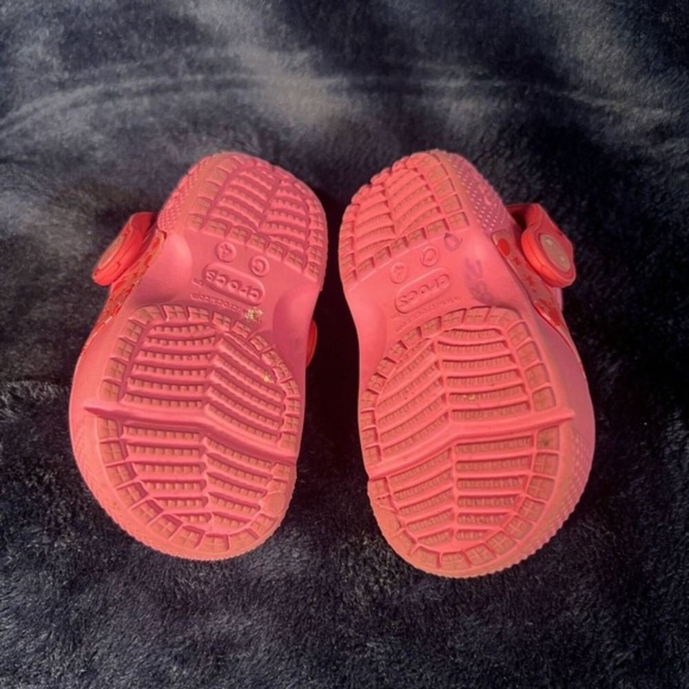 My Little Pony Crocs Pink Children‎ Size 4 - Picture 9 of 9